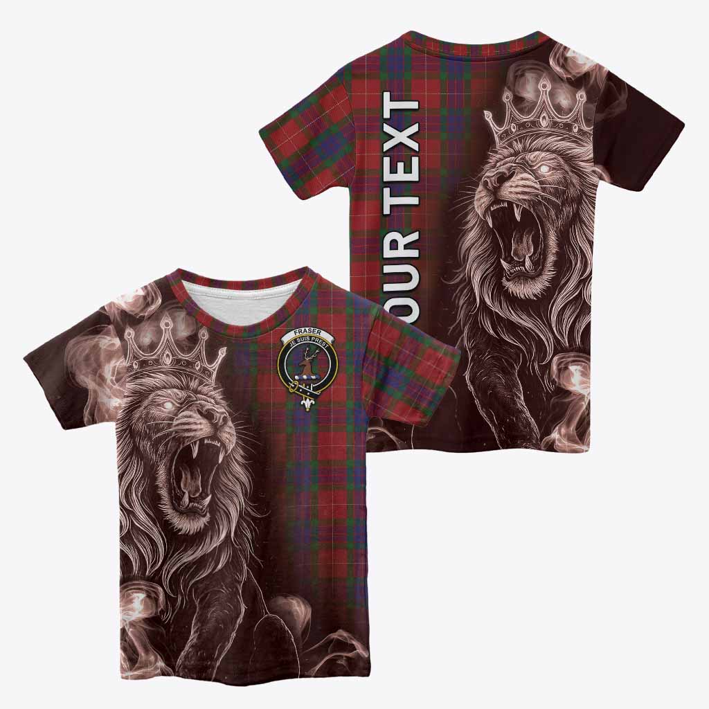 Fraser Tartan Kid T-shirt Roaring Lion Heritage
