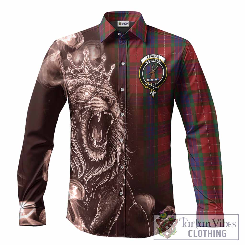 Fraser Tartan Long Sleeve Button Shirts Roaring Lion Heritage