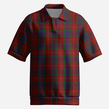 Fraser Tartan Men’s Polo Sweater Top