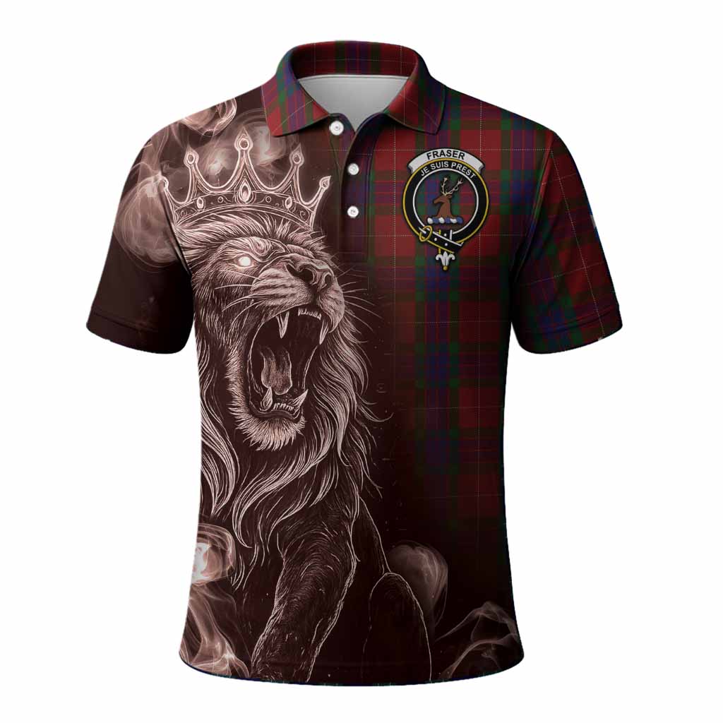 Fraser Tartan Polo Shirt Roaring Lion Heritage