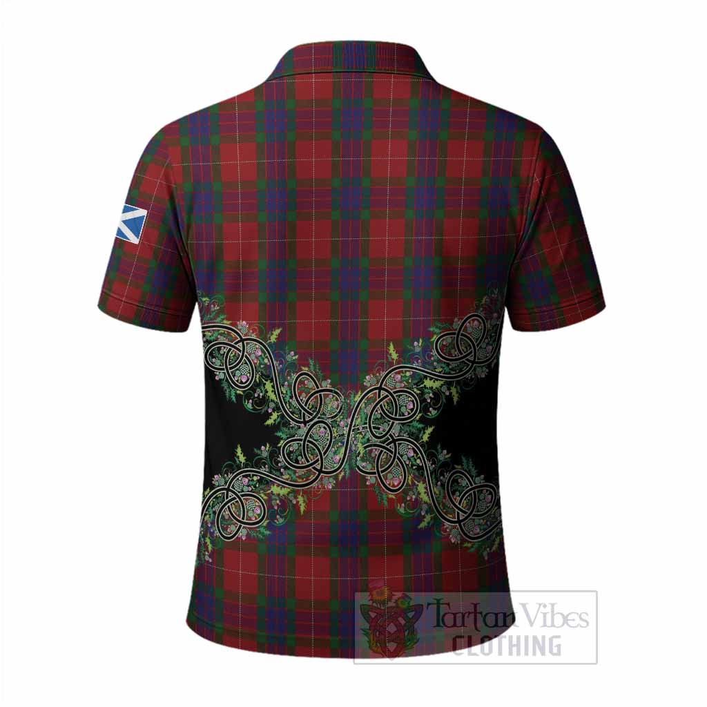 Fraser Tartan Polo Shirt Thistle Scottish Spirit