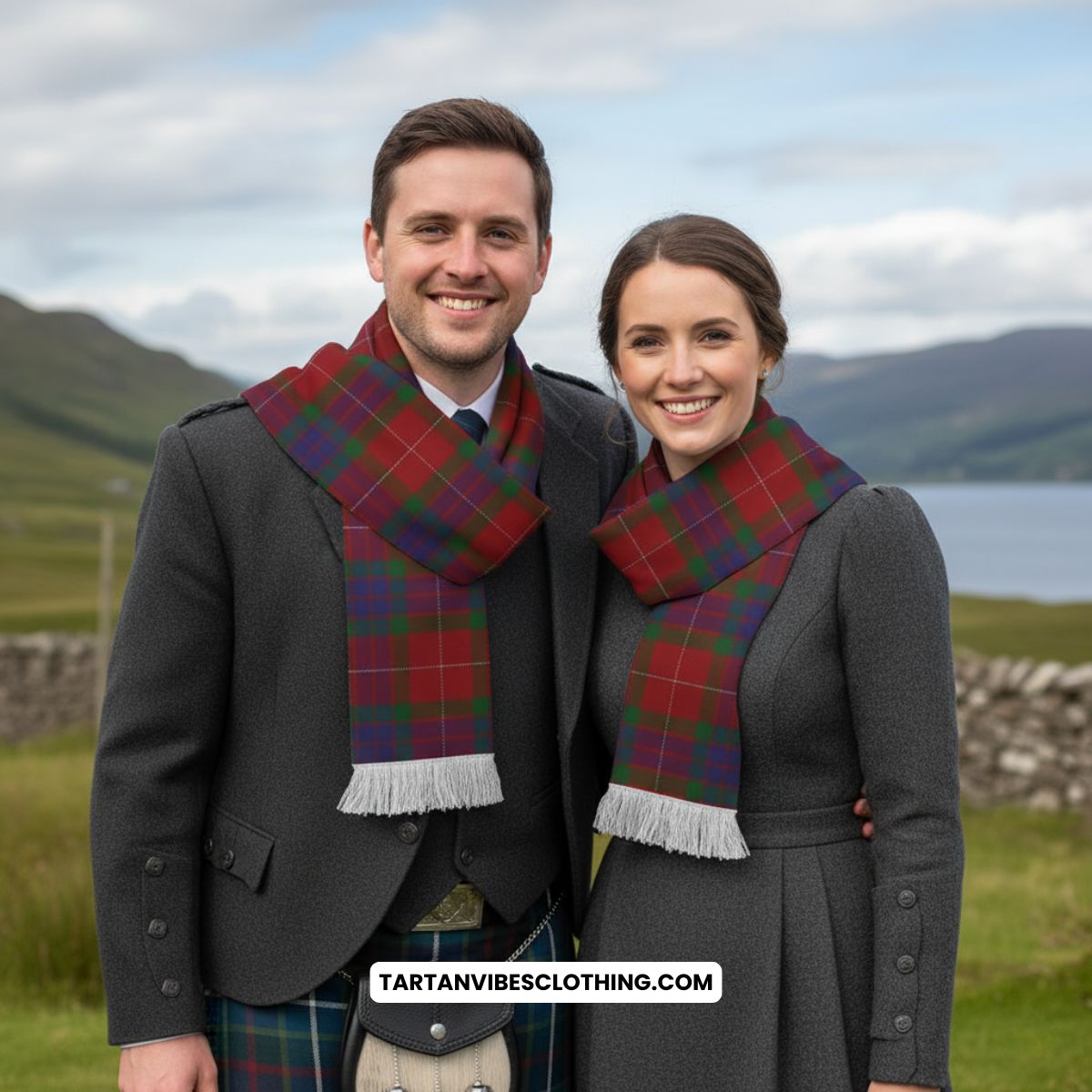 Fraser Tartan Ruffneck Scarf