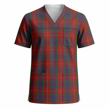 Fraser Tartan Scrub Top - Tartan Vibes Clothing