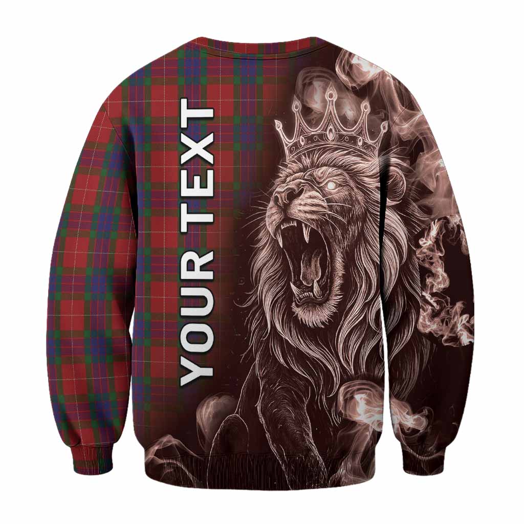 Fraser Tartan Sweatshirt Roaring Lion Heritage