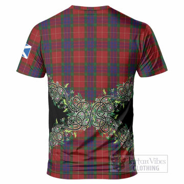 Fraser Tartan T-Shirt Thistle Scottish Spirit