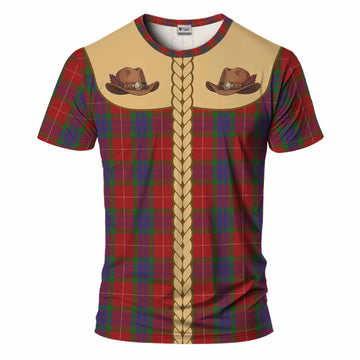 Fraser Tartan T-Shirt Wee Coo Cowboy Cute Style