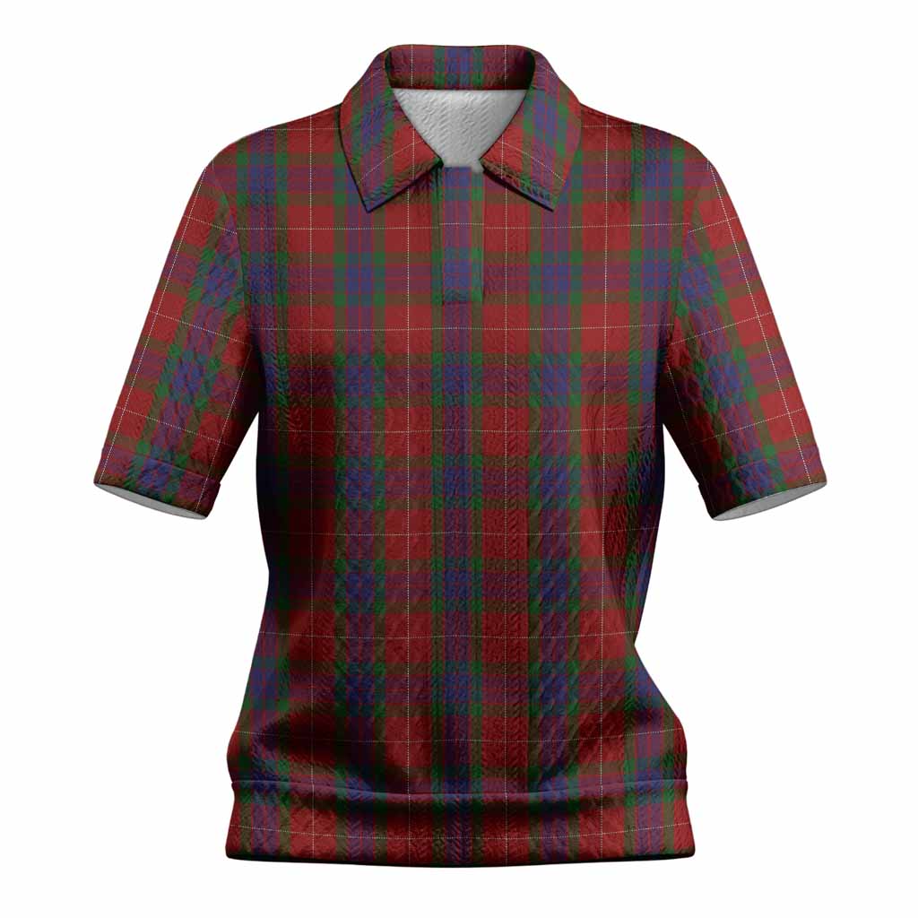 Fraser Tartan Women’s Polo Sweater Top