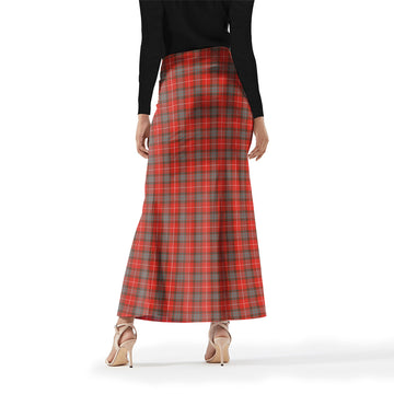 Fraser Weathered Tartan Womens Full Length Skirt