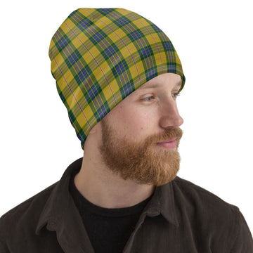 Fraser Yellow Tartan Beanies Hat