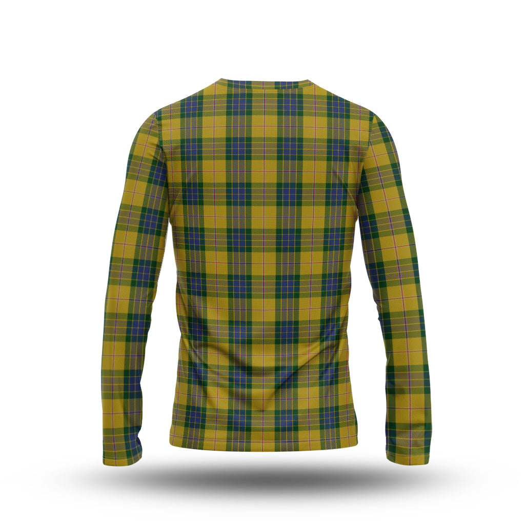 fraser-yellow-tartan-long-sleeve-t-shirt