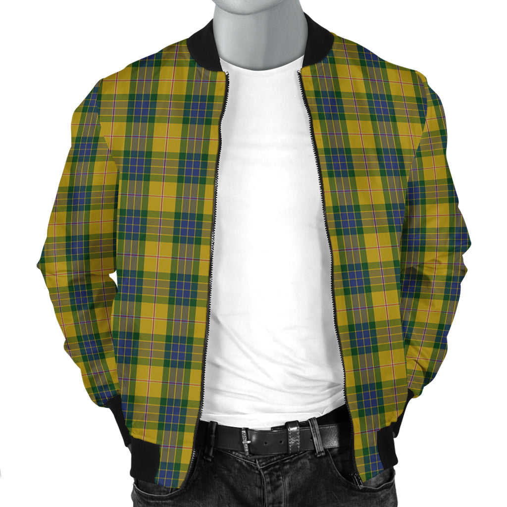 fraser-yellow-tartan-bomber-jacket