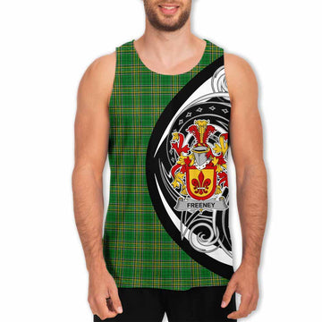 Freeney Irish Clan Men's Tank Top Celtic Circle Style Men - Tartan Vibes Clothing