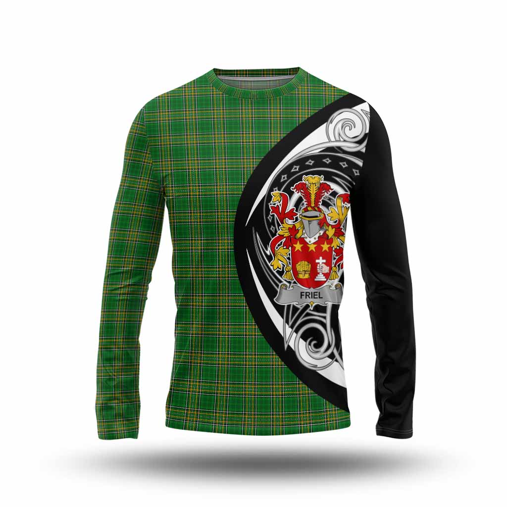 Friel Irish Clan Long Sleeve T-Shirt Celtic Circle Style Unisex - Tartan Vibes Clothing