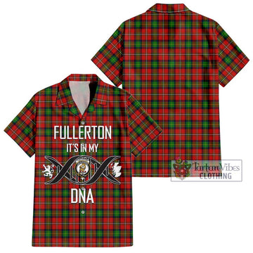 Fullerton Tartan Hawaiian Shirt with Family Crest DNA In Me Style Kid - Tartan Vibes Clothing