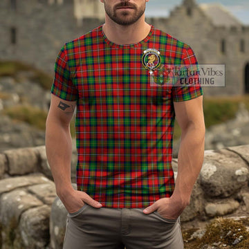 Fullerton Tartan Cotton T-Shirt with Family Crest Kid's Shirt - Tartan Vibes Clothing