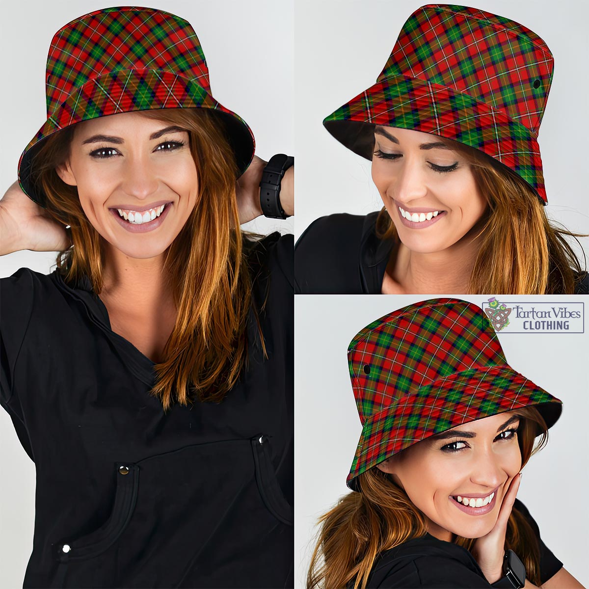Fullerton Tartan Bucket Hat Bucket Hat One Size - Tartan Vibes Clothing