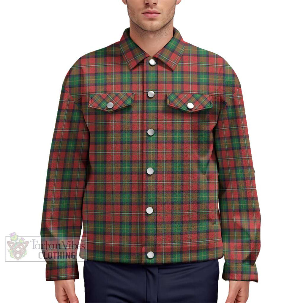 Fullerton Tartan Unisex Lapel Cotton Jacket Unisex - Tartan Vibes Clothing