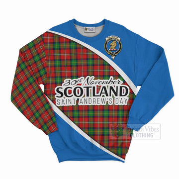 Fullerton Family Crest Tartan Sweatshirt Celebrate Saint Andrew's Day in Style Unisex - Tartan Vibes Clothing