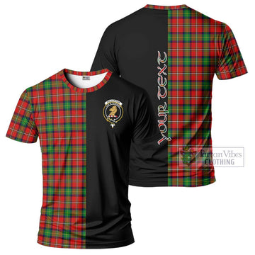 Fullerton Tartan T-Shirt with Family Crest and Half Of Me Style Kid's Shirt - Tartan Vibes Clothing
