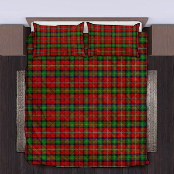 Fullerton Tartan Quilt Bed Set King - Tartan Vibes Clothing