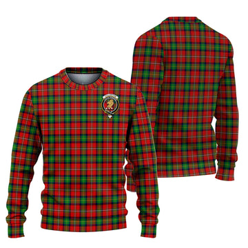 Fullerton Tartan Ugly Sweater with Family Crest Unisex - Tartan Vibes Clothing