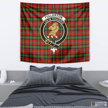 Fullerton Tartan Tapestry Wall Hanging and Home Decor for Room with Family Crest - Tartan Vibes Clothing