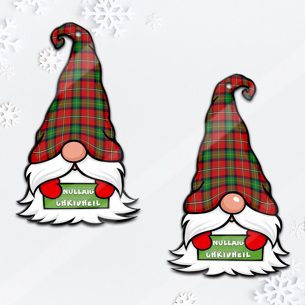 Fullerton Gnome Christmas Ornament with His Tartan Christmas Hat - Tartan Vibes Clothing