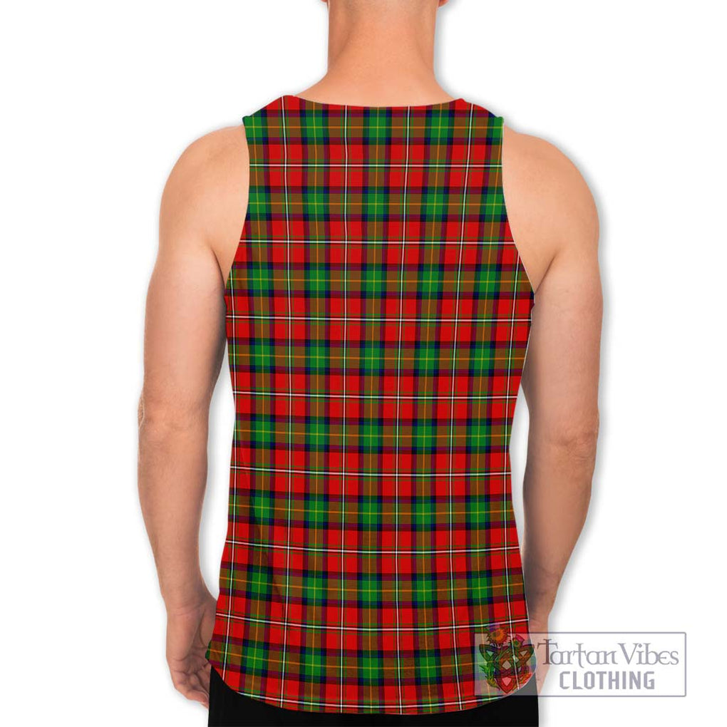 Fullerton Tartan Men's Tank Top with Family Crest DNA In Me Style - Tartan Vibes Clothing