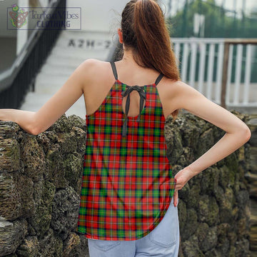 Fullerton Tartan Loose Halter Neck Camisole - Tartan Vibes Clothing