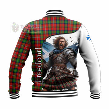 Fullerton Crest Tartan Baseball Jacket Inspired by the Freedom of Scottish Warrior - Tartan Vibes Clothing