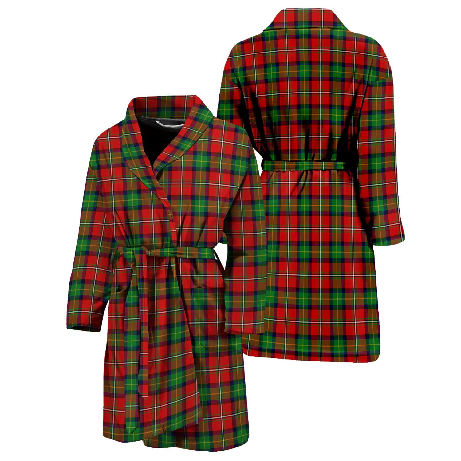 Fullerton Tartan Bathrobe Unisex M - Tartan Vibes Clothing