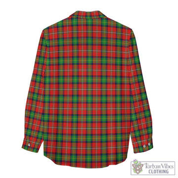 Fullerton Tartan Women's Casual Shirt with Family Crest - Tartan Vibes Clothing