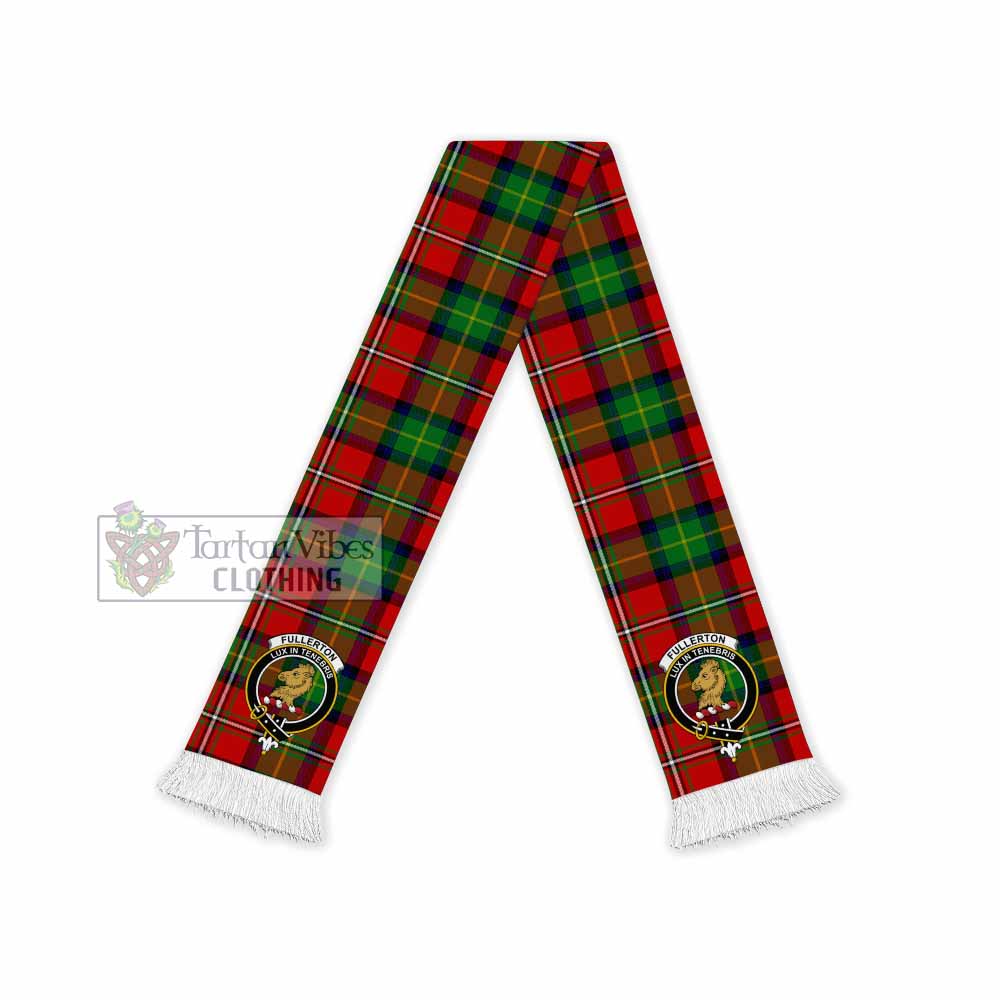Fullerton Tartan Ruffneck Scarf with Family Crest - Tartan Vibes Clothing