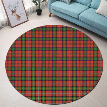 Fullerton Tartan Round Rug - Tartan Vibes Clothing