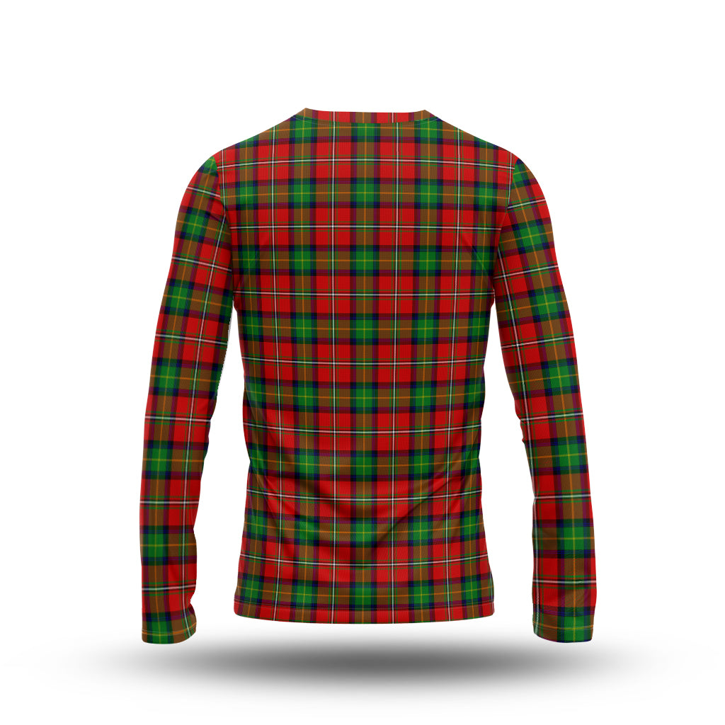 Fullerton Tartan Long Sleeve T-Shirt with Family Crest - Tartan Vibes Clothing