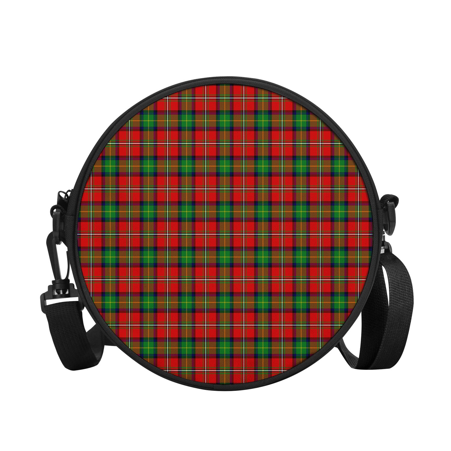 Fullerton Tartan Round Satchel Bags - Tartan Vibes Clothing