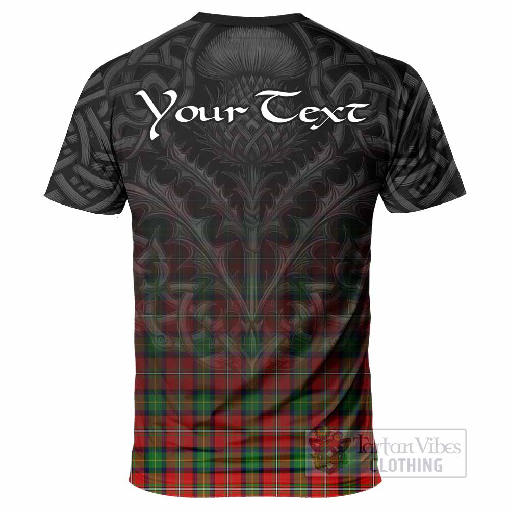 Fullerton Tartan T-Shirt with Family Crest Celtic Thistle Vibes - Tartan Vibes Clothing