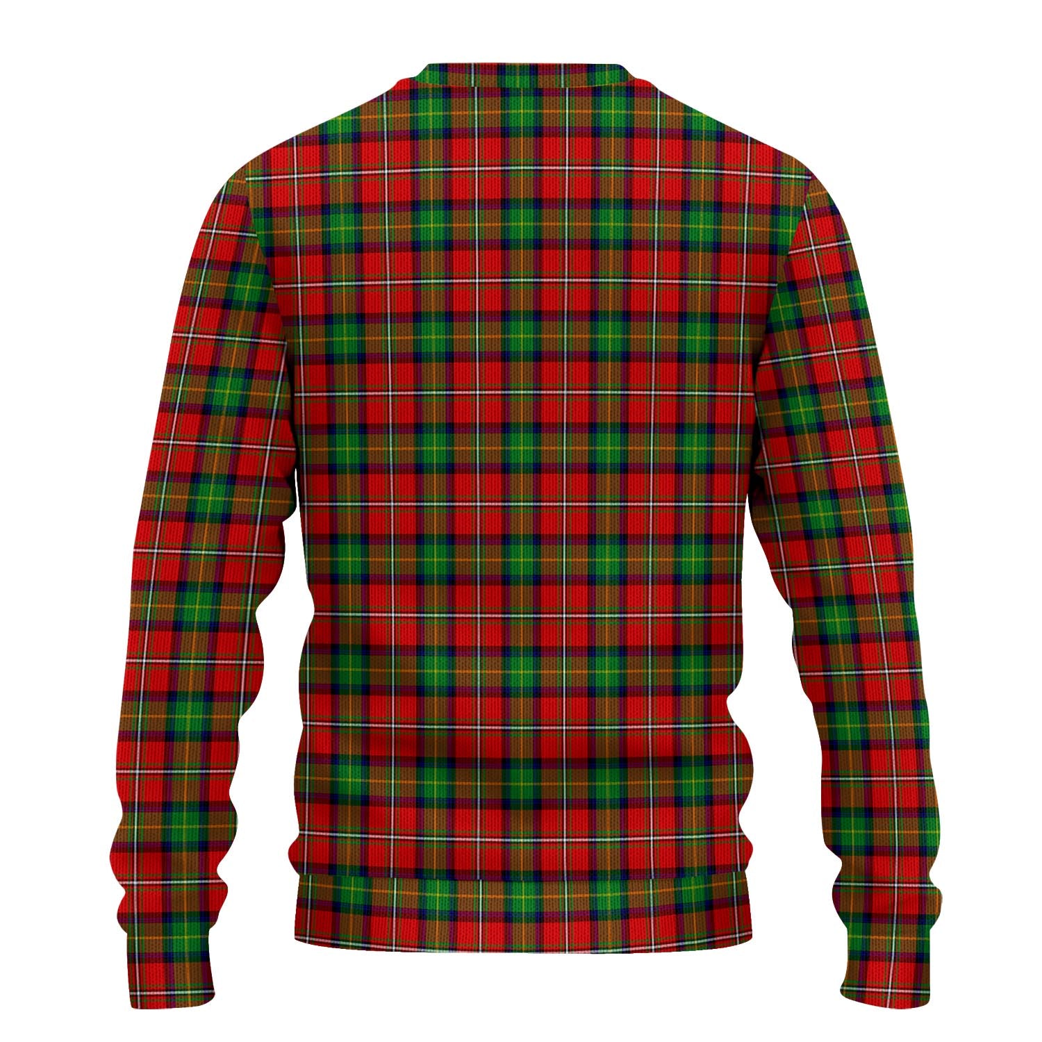 Fullerton Tartan Ugly Sweater with Family Crest - Tartan Vibes Clothing