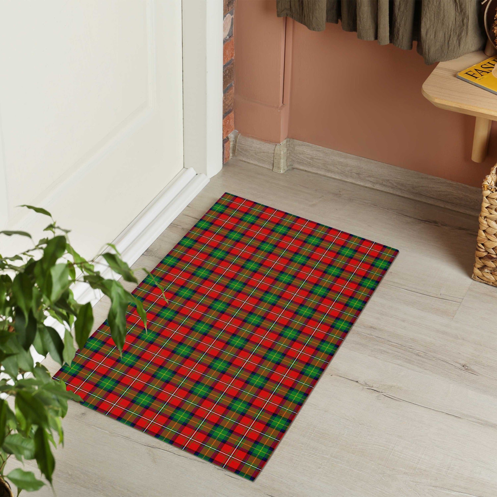Fullerton Tartan Rubber Doormat - Tartan Vibes Clothing