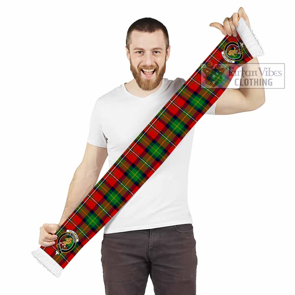 Fullerton Tartan Ruffneck Scarf with Family Crest - Tartan Vibes Clothing