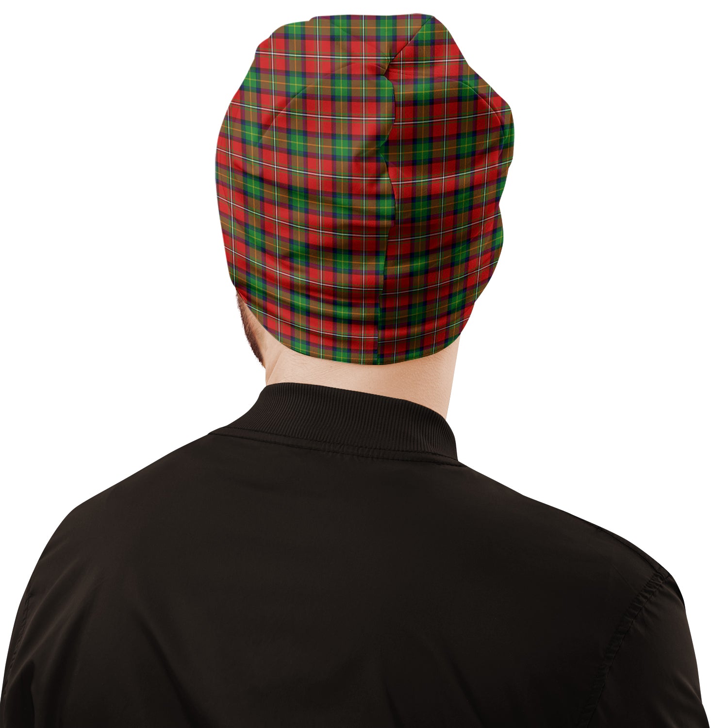 Fullerton Tartan Beanies Hat with Family Crest - Tartan Vibes Clothing