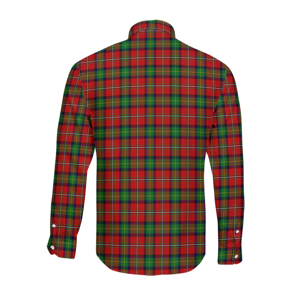 Fullerton Tartan Long Sleeve Button Up Shirt - Tartan Vibes Clothing