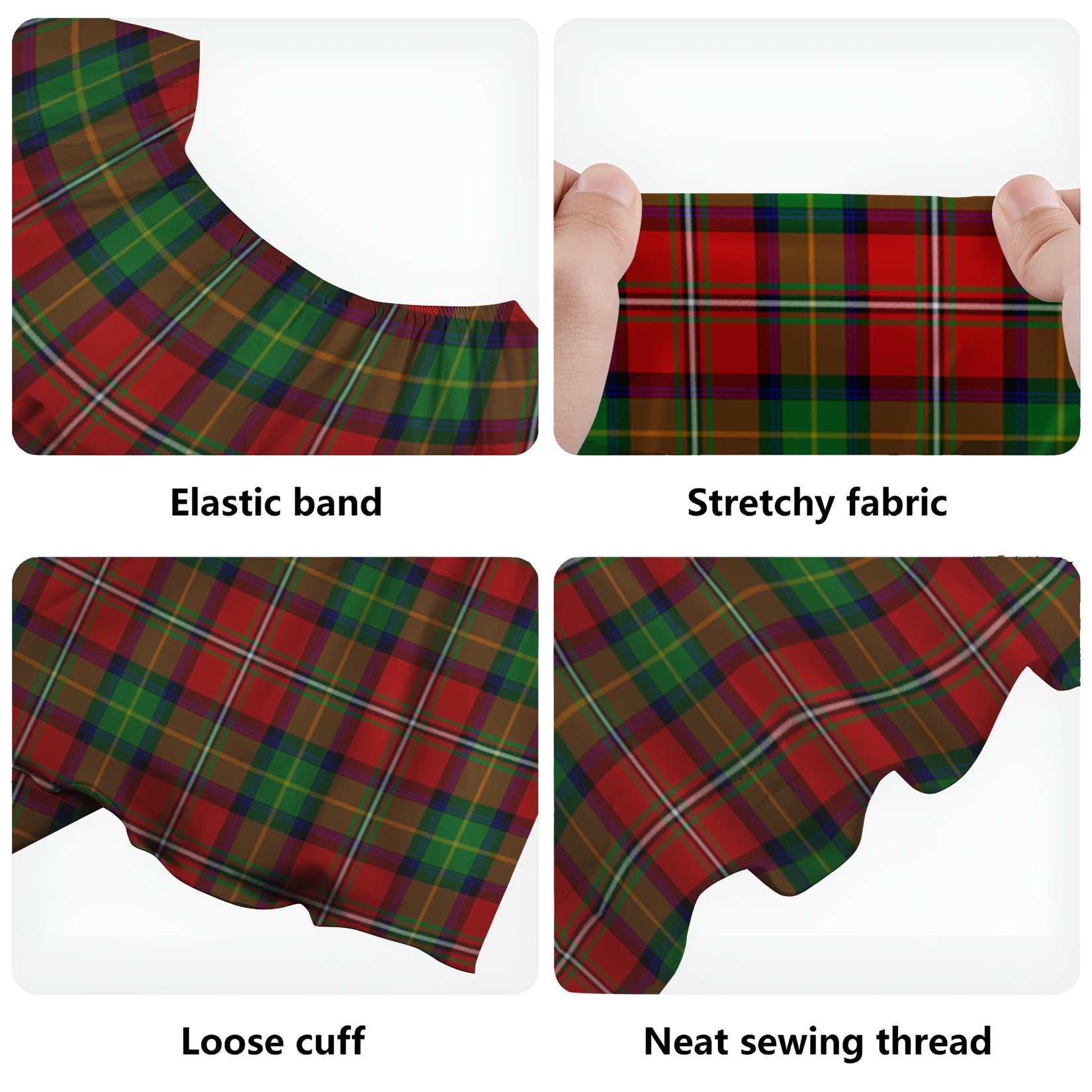 Fullerton Tartan Off Shoulder Long Dress - Tartan Vibes Clothing