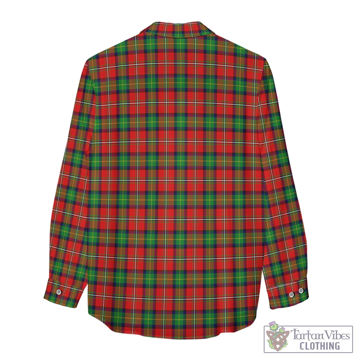 Fullerton Tartan Women's Casual Shirt - Tartan Vibes Clothing