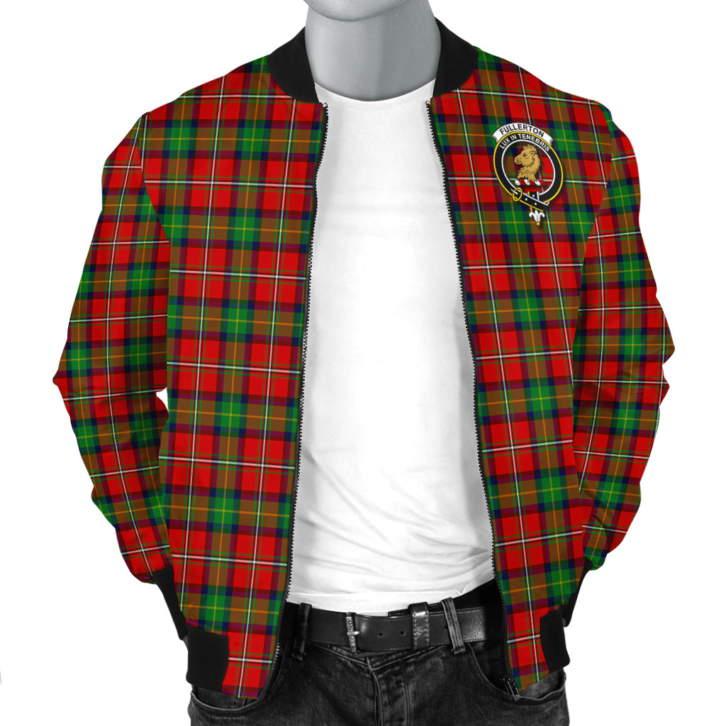 Fullerton Tartan Bomber Jacket with Family Crest - Tartan Vibes Clothing