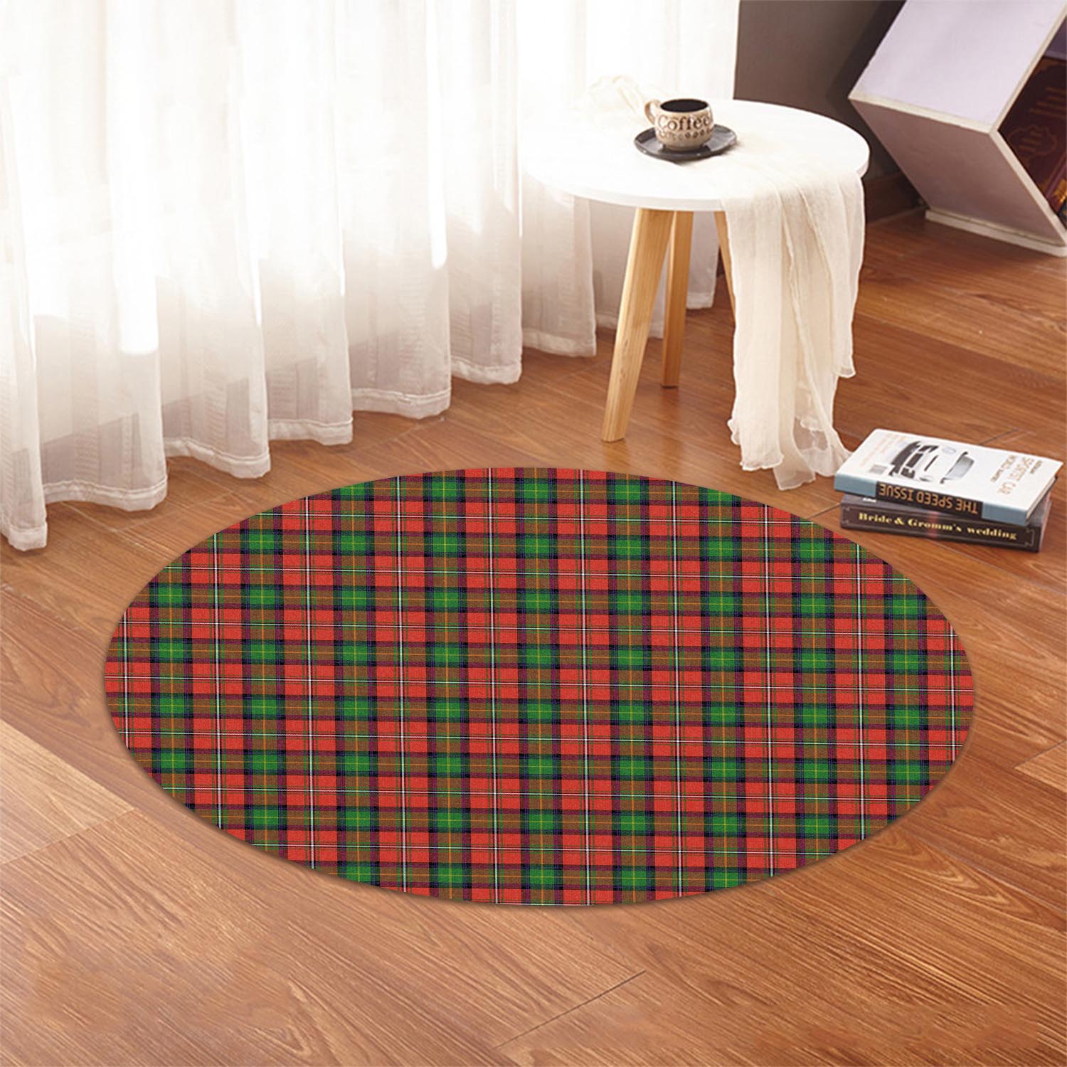Fullerton Tartan Round Rug - Tartan Vibes Clothing
