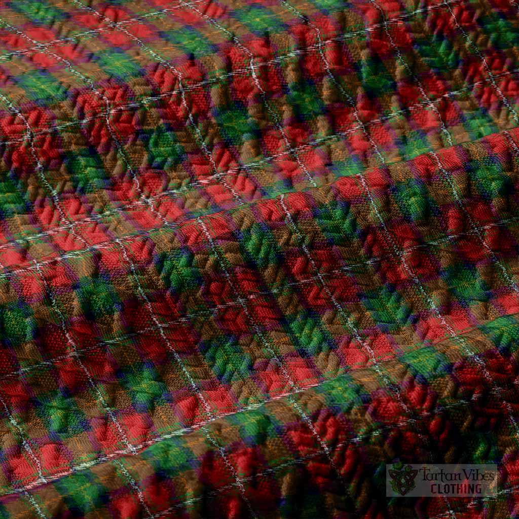 Fullerton Tartan Men’s Polo Sweater Top with Family Crest