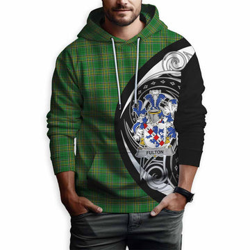 Fulton Irish Clan Hoodie Celtic Circle Style