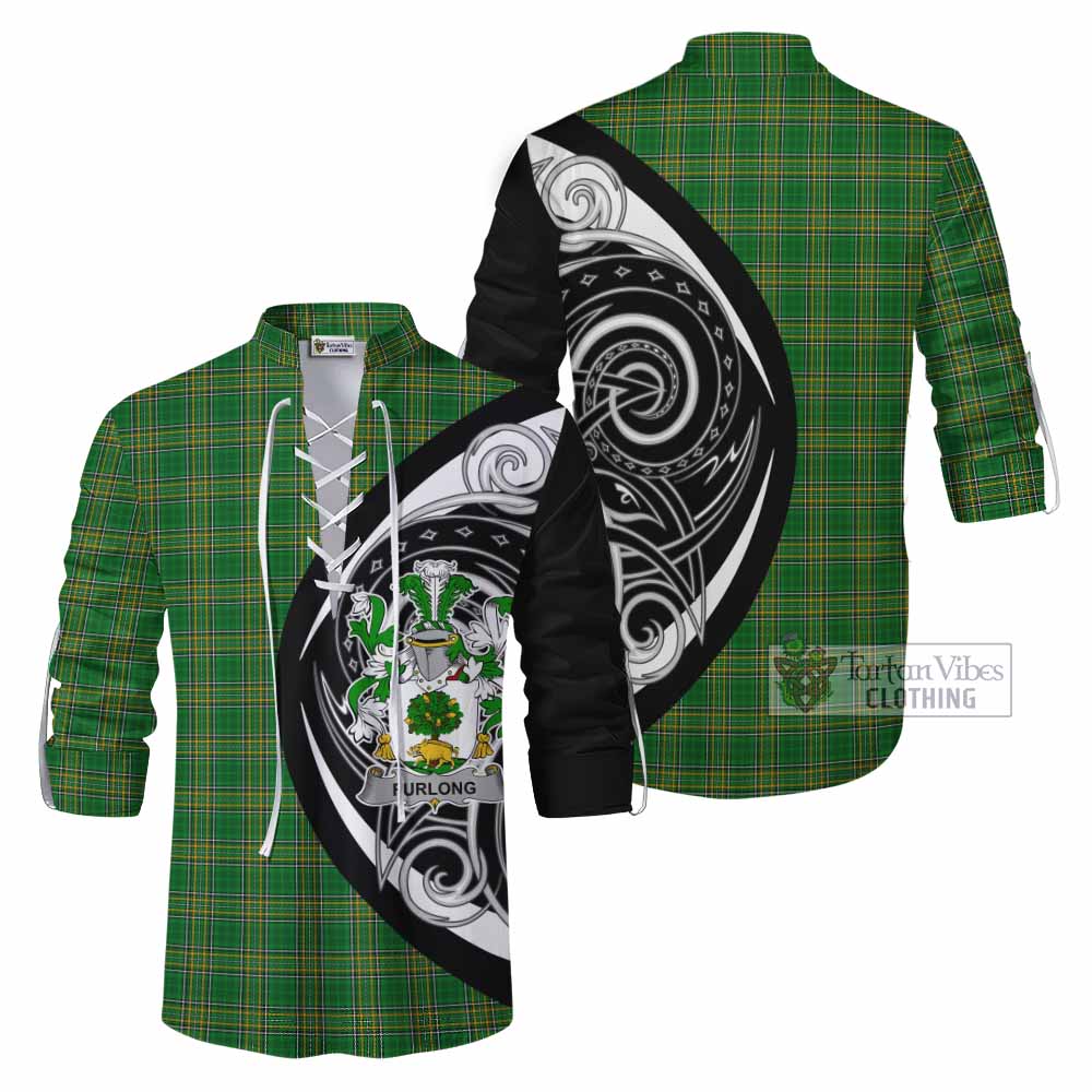 Furlong Irish Clan Ghillie Kilt Shirt Celtic Circle Style - Tartan Vibes Clothing