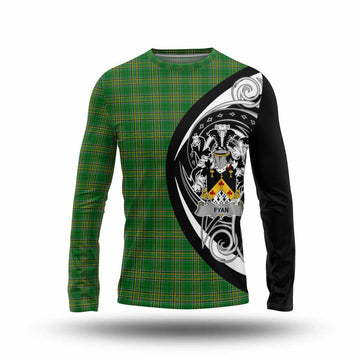 Tartan Vibes Clothing Fyan Irish Clan Long Sleeve T-Shirt Celtic Circle Style